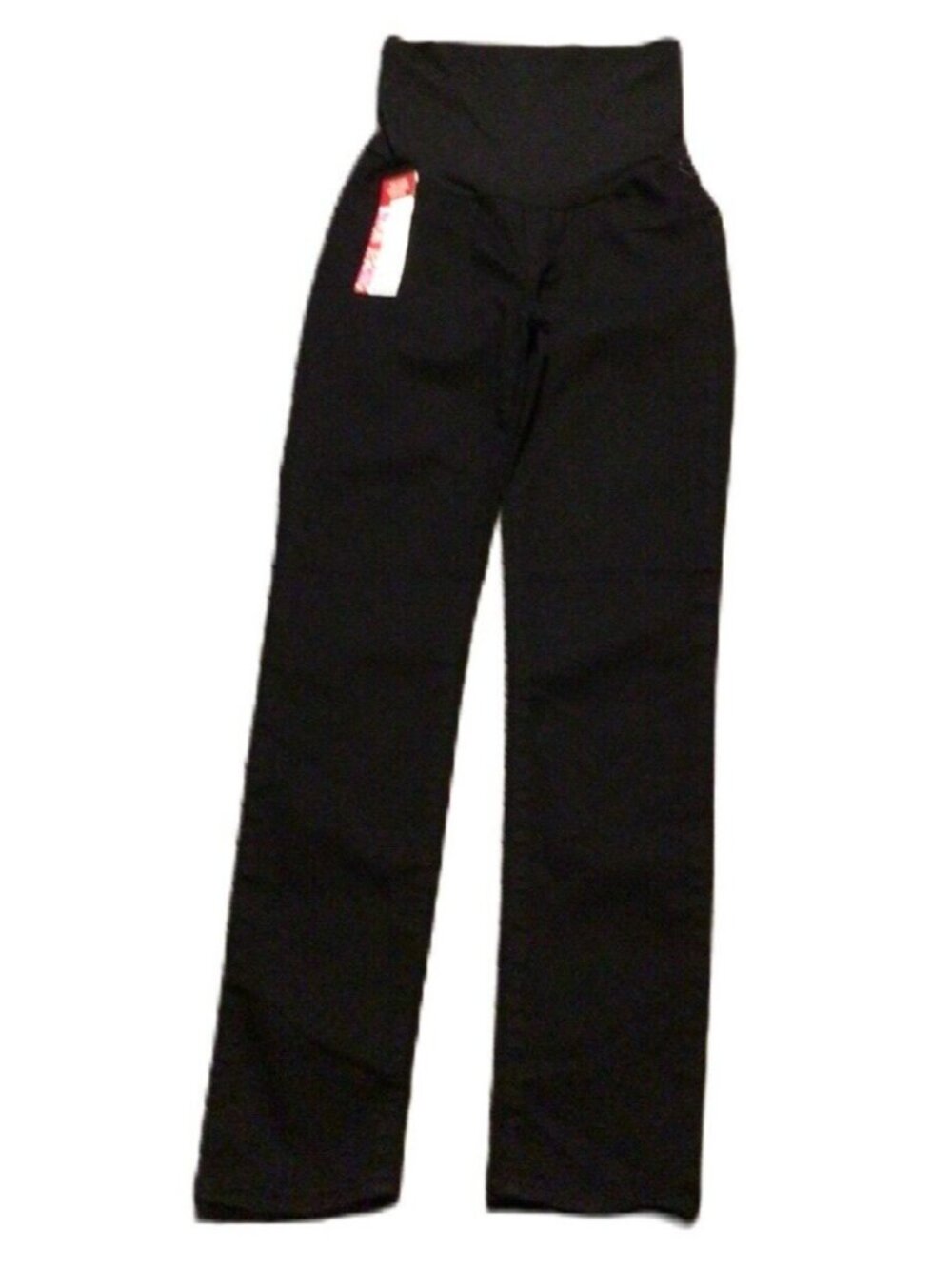 Song Maternity Curvy Skinny Ankle Rayon Jeggings Denim Black Size Small